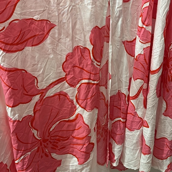 Abel the label - medium - Pink and White Floral Maxi Dress - open back - Picture 3 of 8